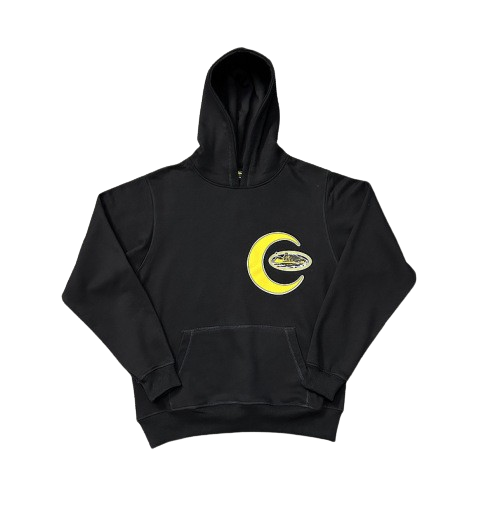 Corteiz Moon Star Black Hoodie